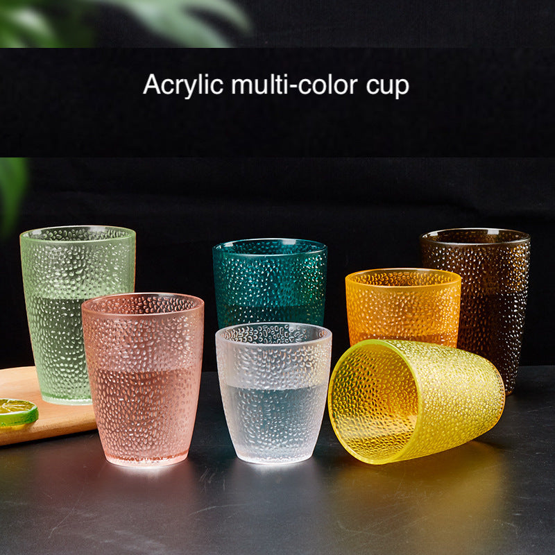 Colorful Bubble Glass Drink Cups